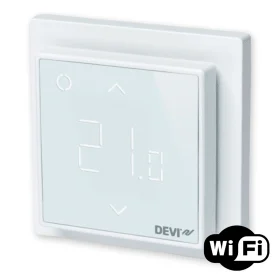 devireg smart wifi thermostat in polar white