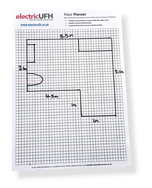 Installing Electric Underfloor Heating Mat