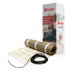 ambermat 100w electric underfloor heating mat with no thermostat